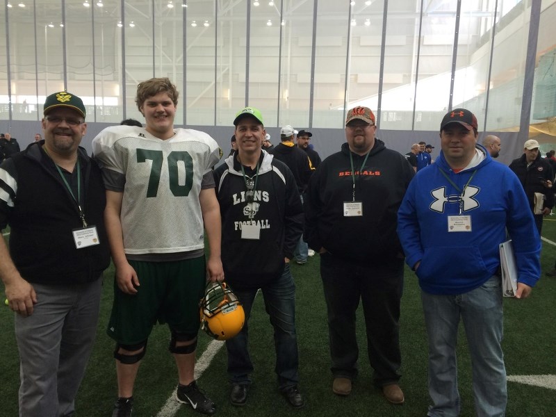 Trent Johnson&#8217;s successes with the St. Paul Lions afforded him the opportunity to become a redshirt player with the University of Alberta Golden Bears. Here is Trent in 