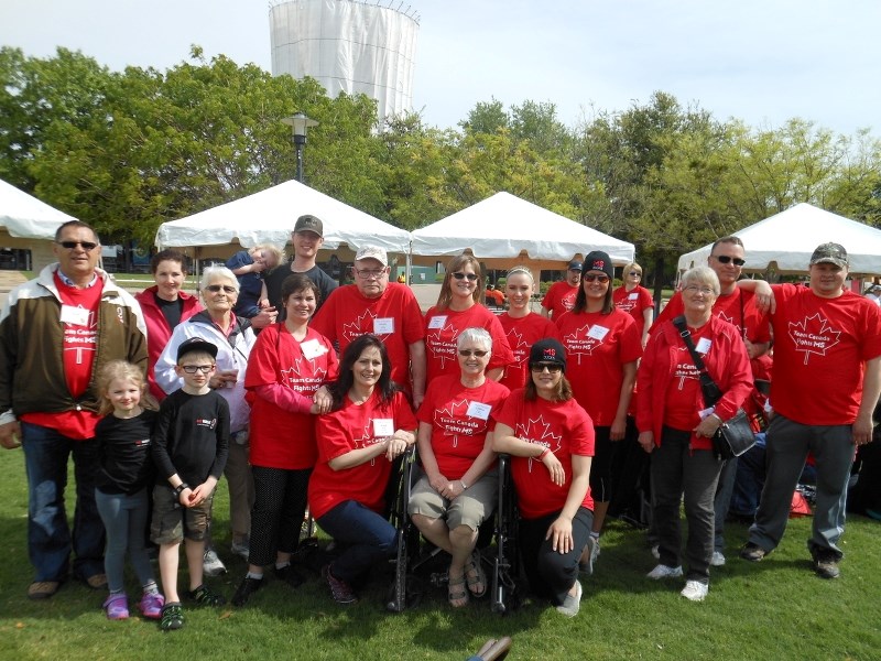 People from the Lakeland traveled to Dallas, Texas this past month to take part in the Walk of Champions.