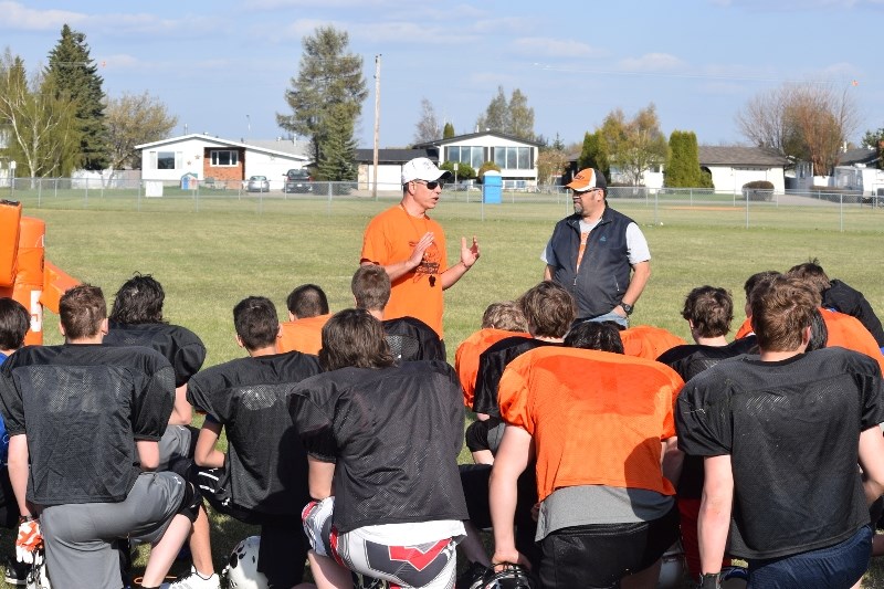 St. Paul Lions coach Todd Tanasichuk says a lot of discussions between the coaches and the players during spring camp have focused on the importance of coming together as a