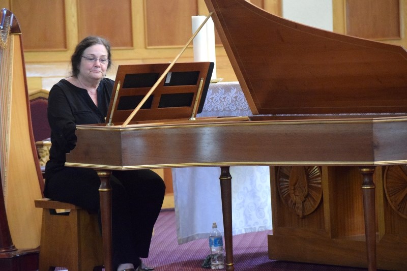 While most of the instruments played during the Opus@12 Chamber Concert Society&#8217;s Ancient Airs concert on May 24 were modern, the harpsichord played by Charlotte Rekken 