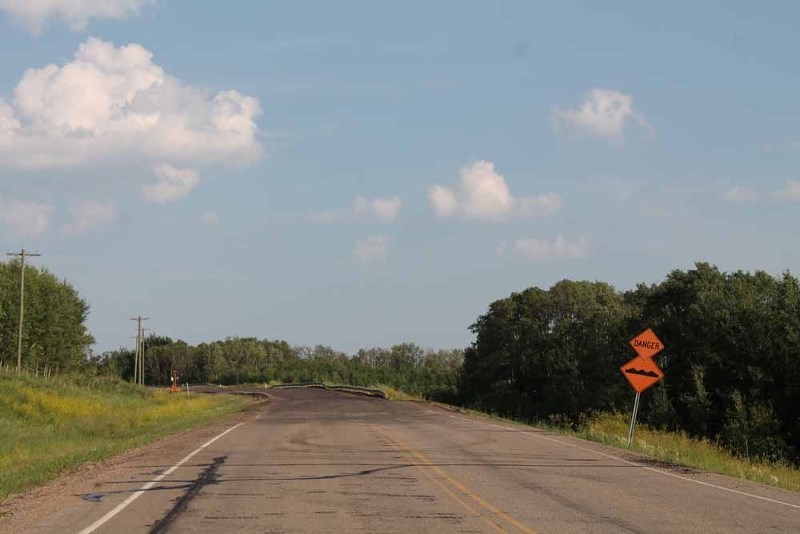 The County of St. Paul will be moving forward with an engineering study with a pricetag of nearly $100,000, to see what should be done to repair Moosehills Road, seen here