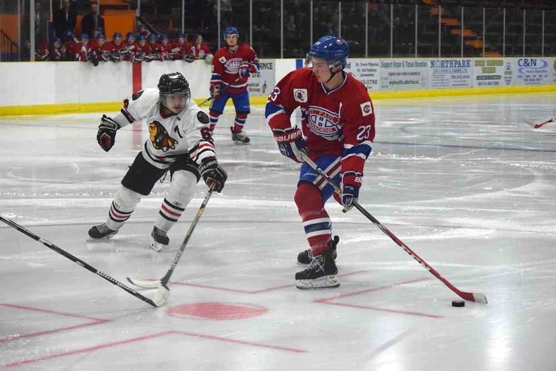 Mikael Beaudoin was a beast in the attacking zone for the Canadiens on Friday night. He earned a hat trick and an assist for a four-point night.