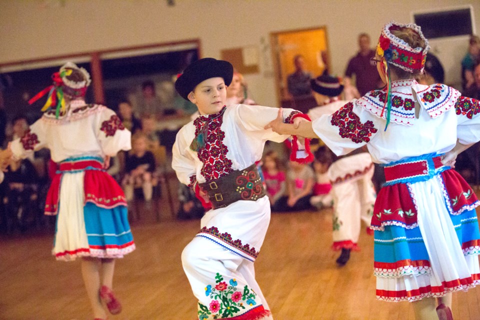 The Lac Bellevue community celebrated the Ukrainian New Year with a traditional Malanka celebration on Jan. 16. Dancers from the Desna Dance Club, like Kyle Yaremko (seen