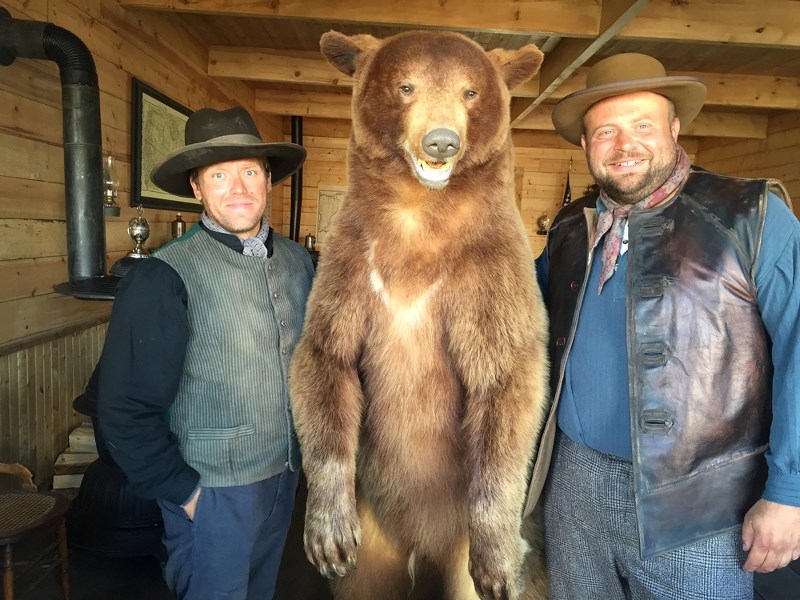 Eugene Gogowich (left) and Thomas Yaremko (right) have both been working on the set of Hell on Wheels. The men have ties to the St. Paul area. The duo usually works as