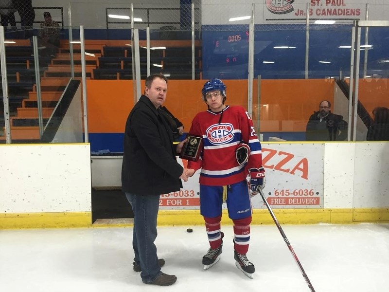 During the Canadiens&#8217; second round of playoffs against the Killam Wheat Kings, two awards were handed out to individual players, with Kyle Braybrook winning the