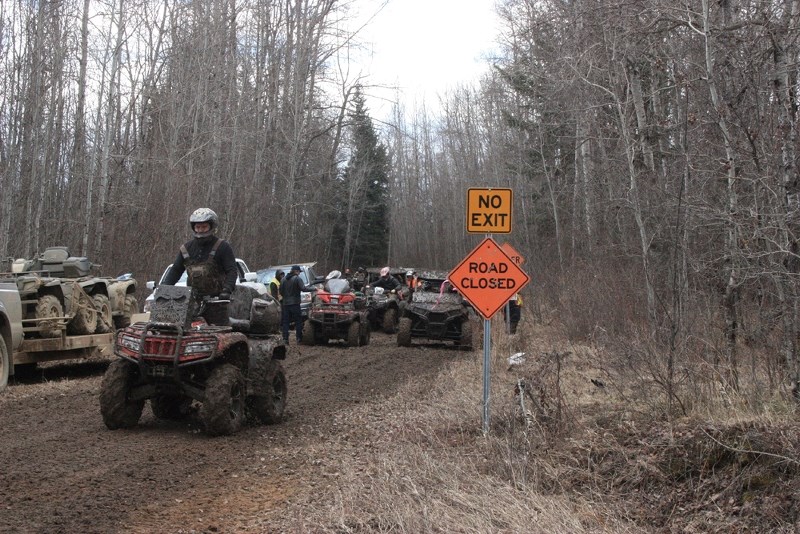 Local trail systems and private land allow for the Ashmont Quad Rally to be a huge success, year after year. This year, over 600 riders took part in the event.