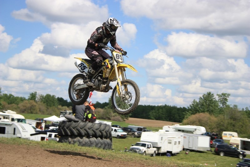 Spedden&#8217;s motocross track played host to about 50 riders this past weekend, with some high jumps and speed racing on display for spectators.