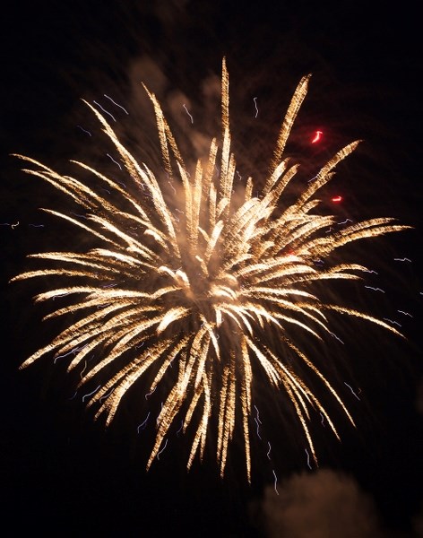 Canada Day fireworks will take place Thursday night, near the Rec. Centre.