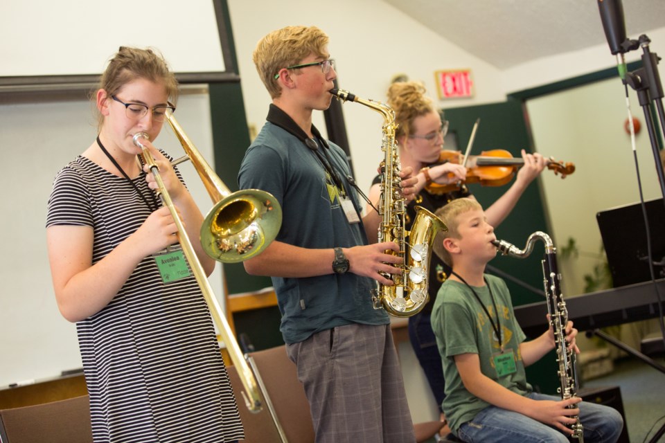 The annual Camp Calvin, named after local musician and renowned fiddler Calvin Vollrath, is celebrating its 10th anniversary this year. The fiddle camp, which takes place in