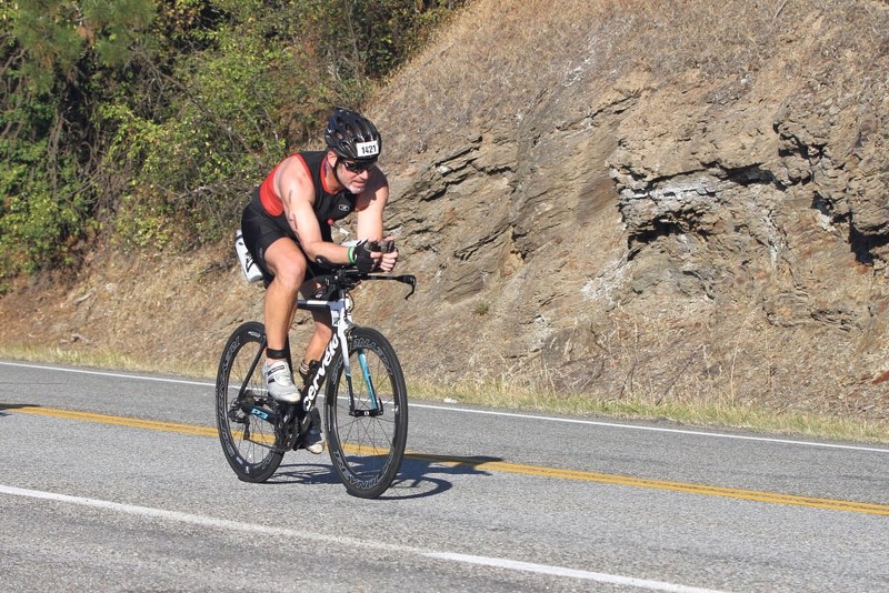 Darren Richardson completed an Iron Man Challenge in Idaho, last month, completing the event in 15 hours and 54 minutes.
