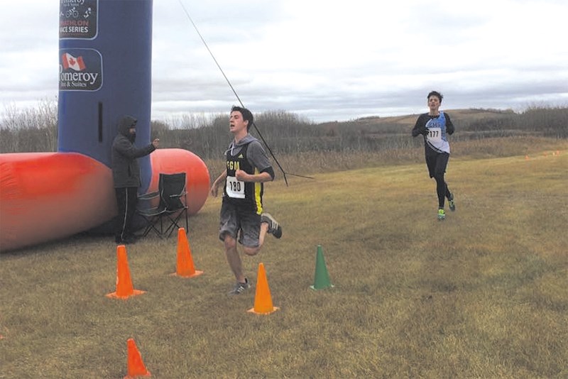 Students from various schools in the area travelled to Vermilion to take part in cross country zones.