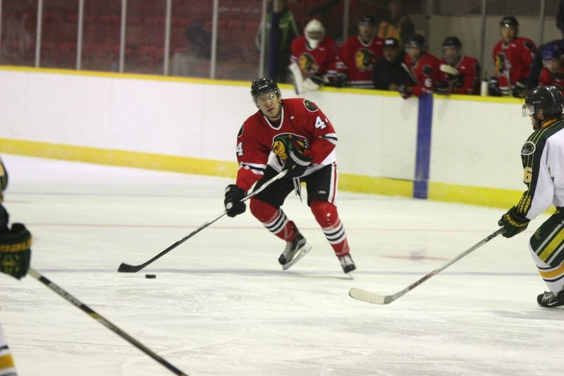 The Warriors played their best game of the season on Sunday night at home, but ended up getting edged out by 4-3 to the Killam Wheat Kings.
