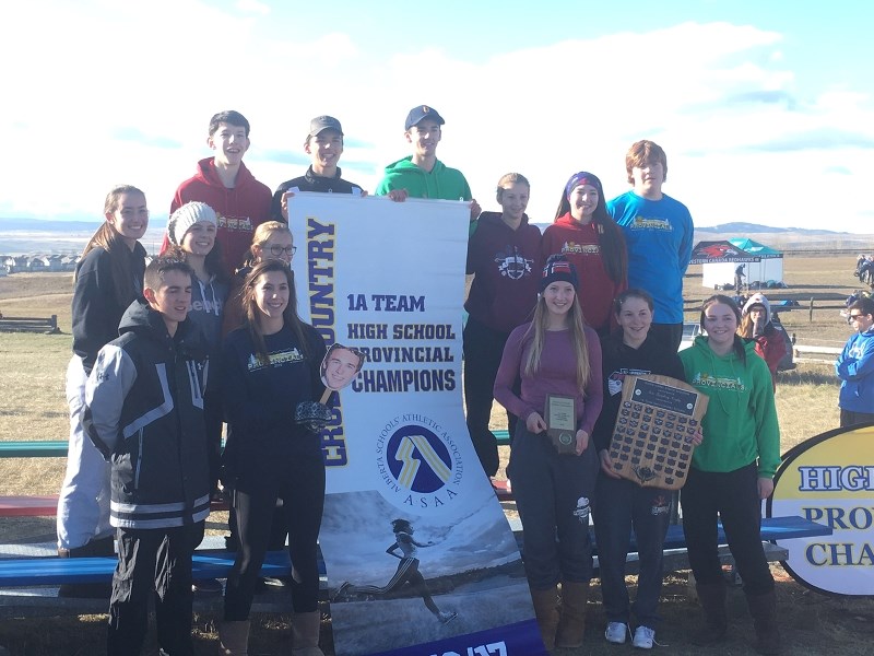 Mallaig School students claimed their school&#8217;s 10th provincial banner at cross-country provincials, held in Cochrane last Saturday.