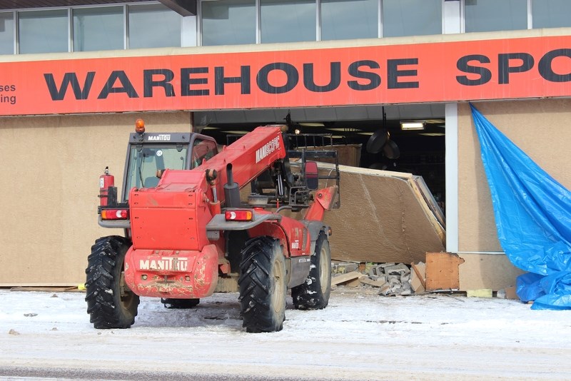 Arrests have been made in relation to a string of thefts, including the 2014 break-in at Warehouse Sports that resulted in the theft of a number of firearms after a vehicle