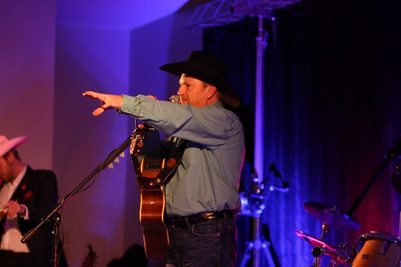 Live music by Latigo was part of the evening celebrations on Saturday night at the Ashmont Agriplex. The Ashmont Ag Society celebrated 25 years since the Agriplex was built.