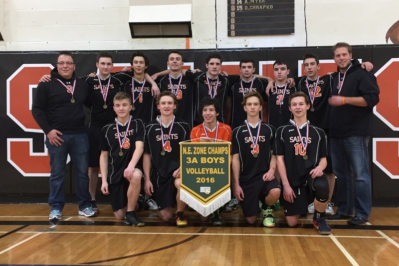 The Regional High School boys team managed to take home gold at 3A zones in St. Paul over the weekend, along with the lady Saints also taking first on their end. Away from