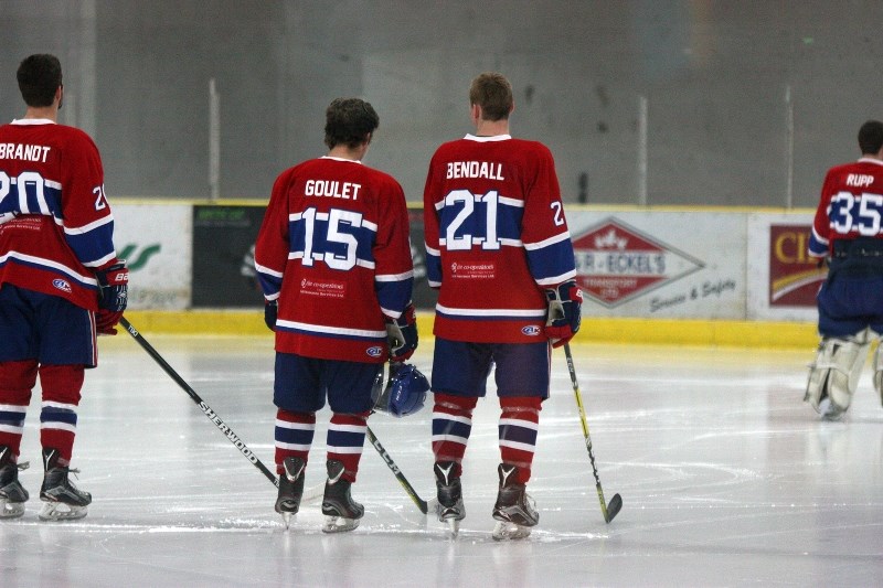 Zach Bendall and Brayden Goulet are both new to the Canadiens this year and Coach Joe Young credits them as being part of the Canadiens&#8217; success.