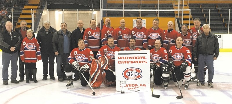 When the St. Paul Jr. B Canadiens from the 1985-86 season got together for a reunion game against the St. Paul Rockets on Saturday night, a lot of memories and laughter were