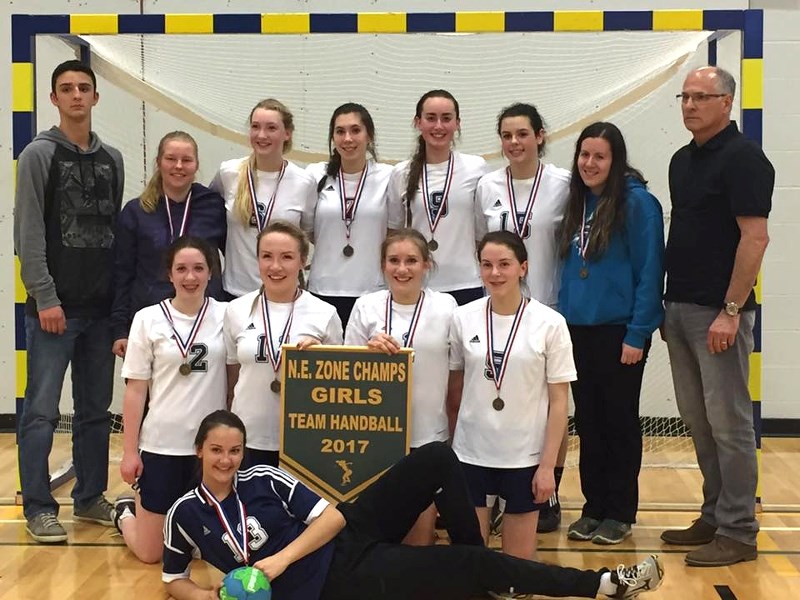 The Mallaig girls handball team is the zone champ and the favourite to win at provincials this weekend, as it looks to defend its title.
