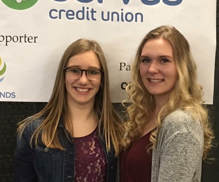 Haley Dechaine, from St. Lina, and Jamie Kuzma, from St. Paul, are two local youth that have been chosen as 4-H ambassadors.