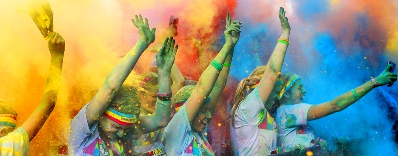 Fun walk/runs that leave participants painted in multi-colours are gaining in popularity, with the St. Paul &#038; District Arts Foundation offering one in St. Paul, set for