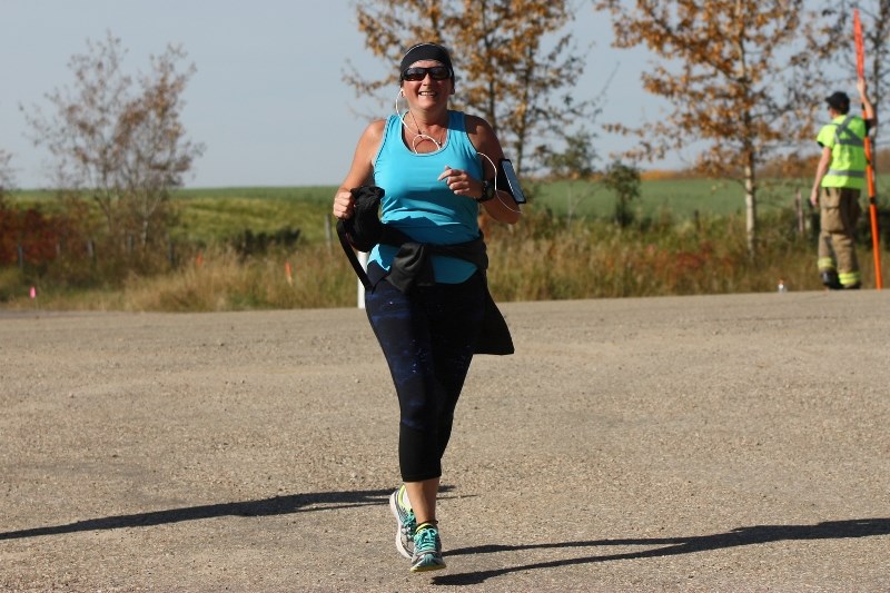Trina Cox was one of several locals that took part in the Iron Horse Run this past weekend, with the run drawing in people from around the area and beyond to take on 100 km