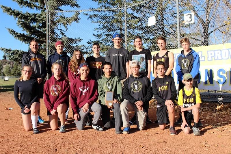 A group of FG Miller students traveled to Edmonton for cross-country provincials on Oct. 21, with their efforts netting the school a second place finish in the 2A schools
