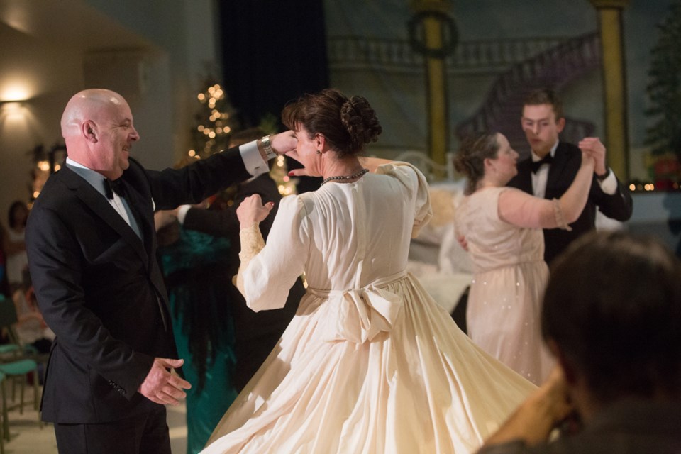 An impressively choreographed ballroom dancing scene wowed the audience at this year&#8217;s edition of The Nutcracker, Dec. 10. Some familiar faces put on suits and gowns to 