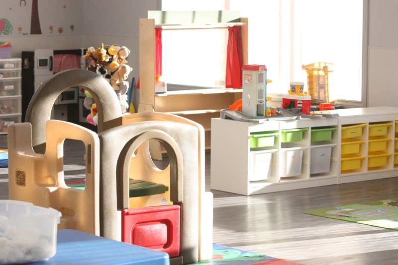 Lots of open space and natural light can be seen in the new Parent Link space.