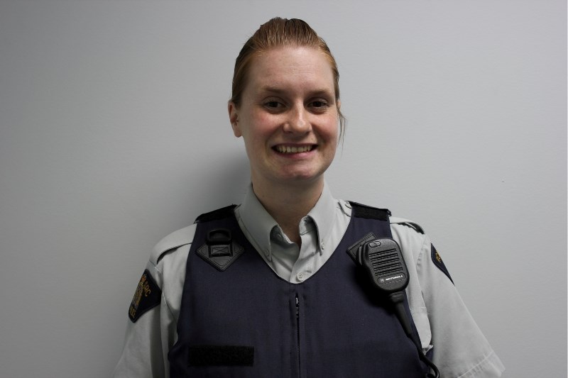 RCMP community resource officer Const. Megan Purton
