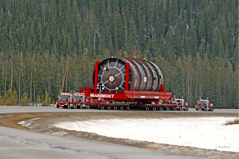 Huge oil and gas equipment shipments are coming to Highway 881 thanks to the government approving wide and heavy loads for the road from Lac La Biche to Conklin and Fort