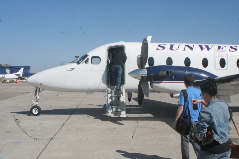 Anxious reporters boarded a plane for Conklin on the way to Cenovus&#146;s in-situ Christina Lake project.