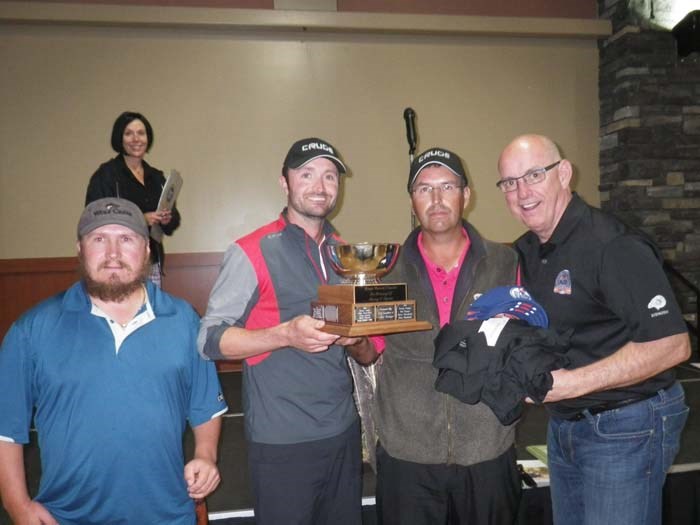 The Crude Energy team took top spot at the 21st annual Hope Haven Women&#8217;s Shelter golf tournament and fundraiser on Saturday. The team shot a 14-under 58.