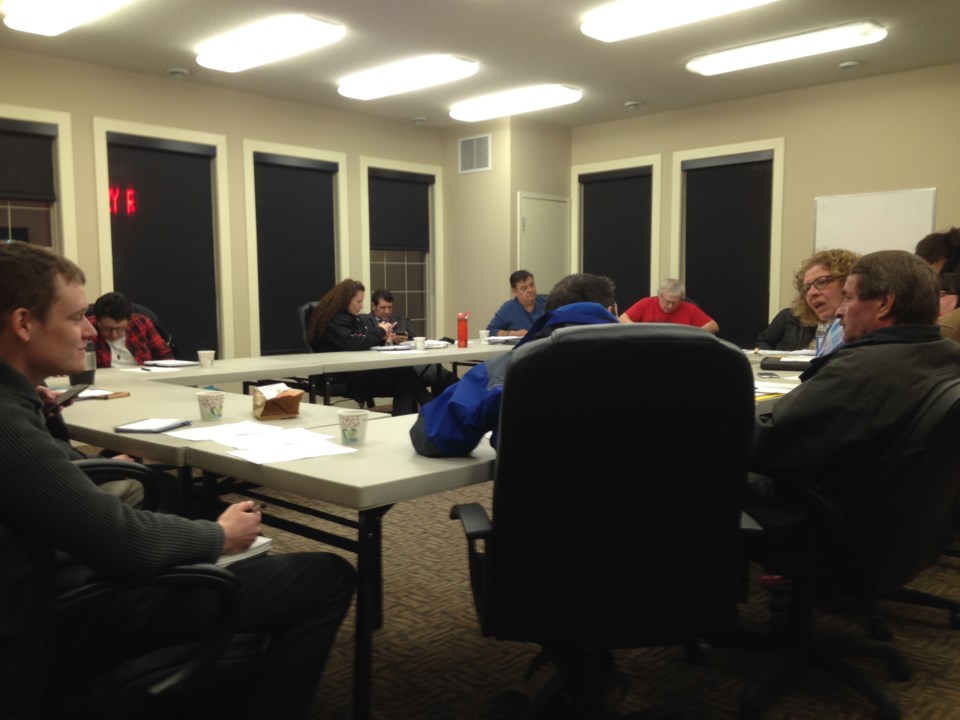 The BCMI board room was filled with people interested in how this year&#8217;s Pow Wow Days will be run.