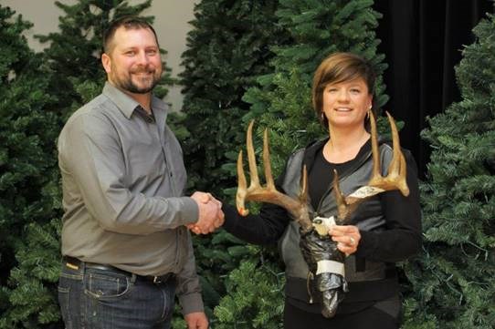  The winner of Women's Whitetail was Crystal Anderson