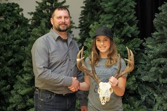  Braelyn Havanka was the winner of youth Whitetail