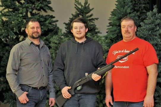  Devon Craig— Winner of the 12 Gauge Shotgun