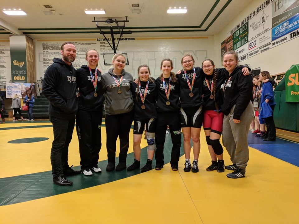 Plamondon wrestling club girls