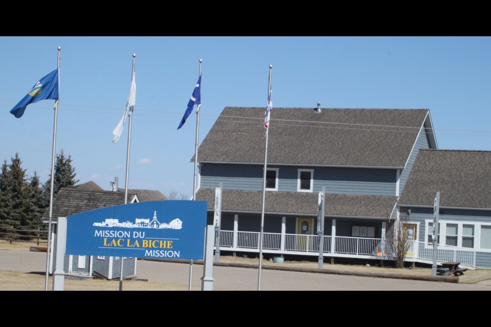 The new interpretive centre at the Lac La Biche Mission Historical Site. Chris McGarry photo. 