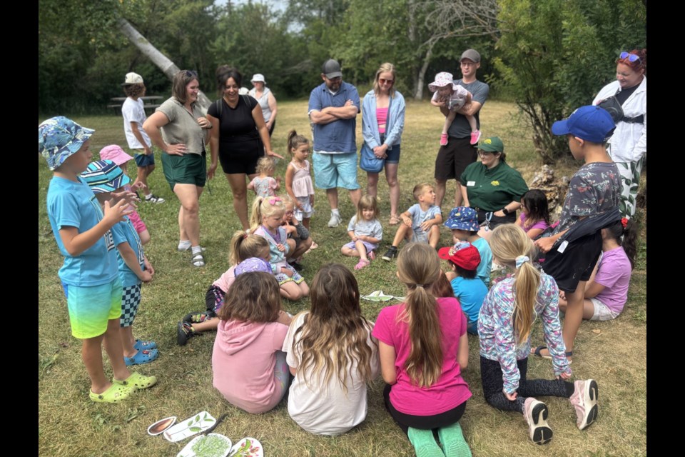 Families gathered under the tall trees of Cold Lake Provincial Park on July 30 for a bug-hunting, bird-spotting outdoor experience.

Photo: Chantel Downes