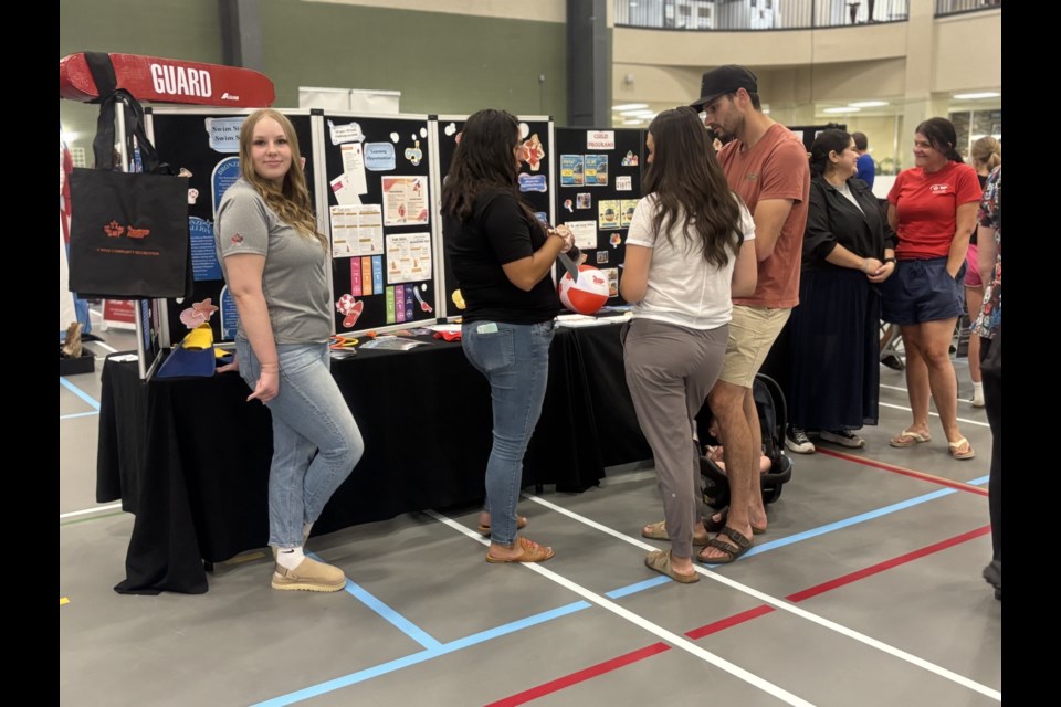  The Reid Field House at the Cold Lake Energy Centre was packed on Aug. 28 as residents came together for community registration and information night.  

Photo/ Chantel Downes
