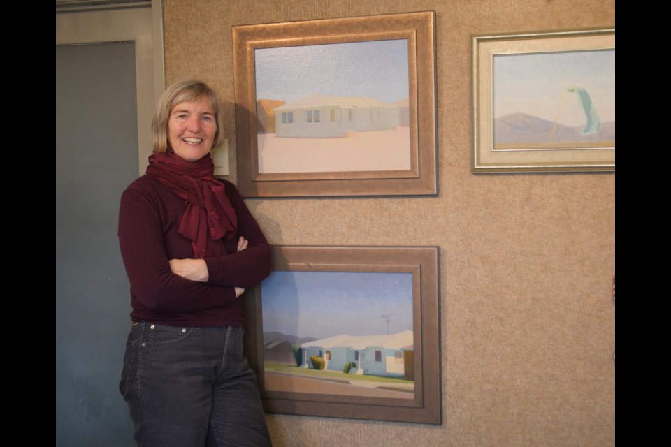 Carolyn Lord has lived in Livermore since 1980 and depicts the city's rich history in her art.