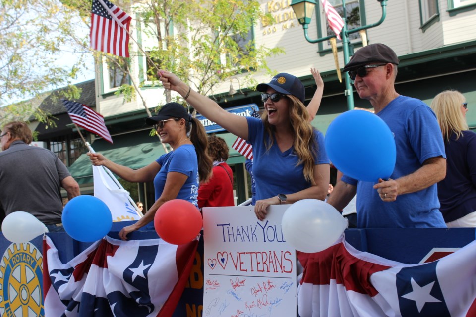 Veterans day 2023 livermore vine