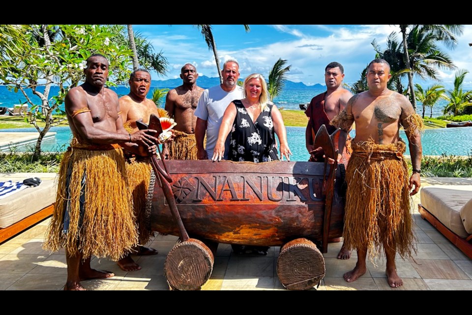 Scenes from Lorraine's trip to Fiji