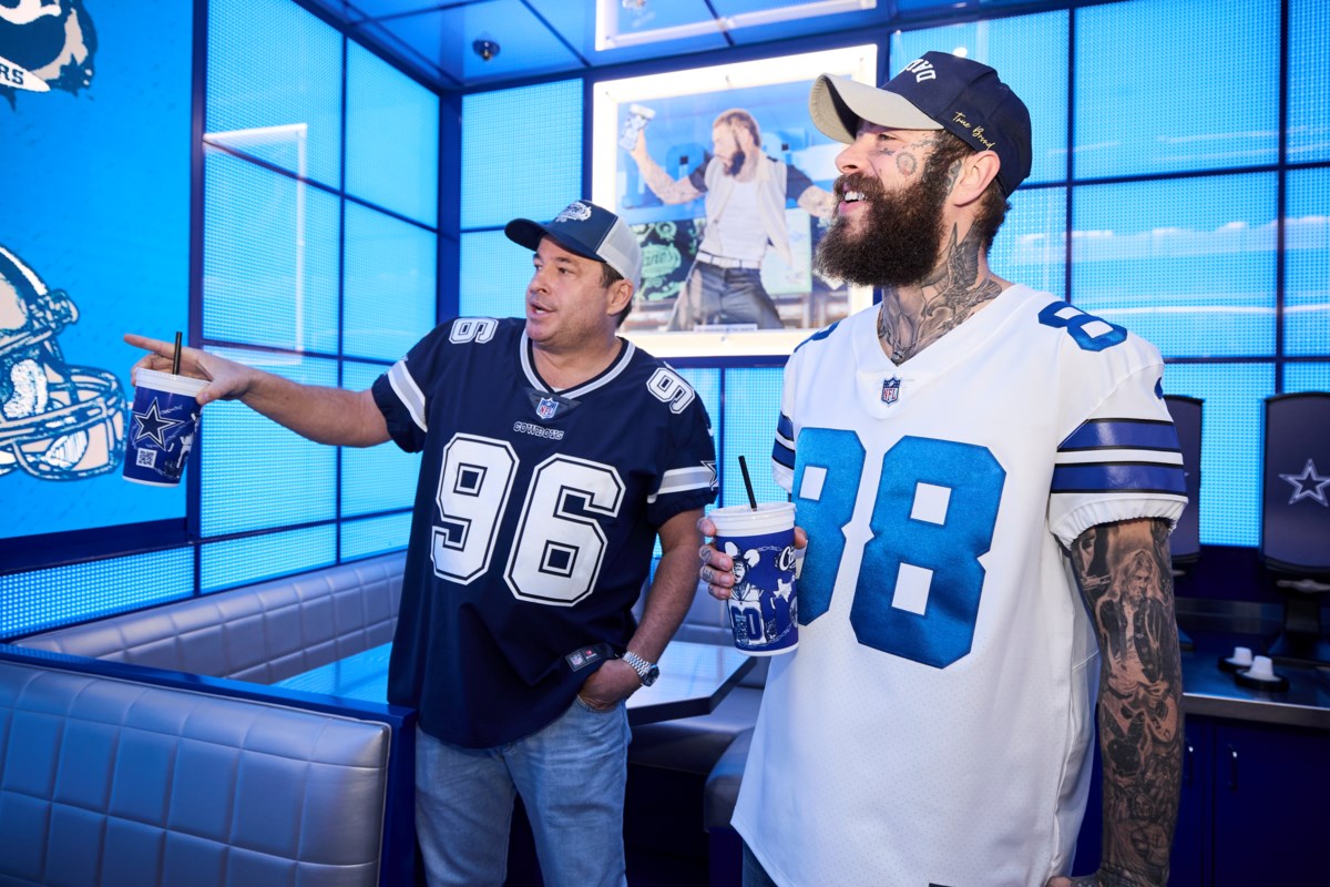 First Look: The Post Malone x Dallas Cowboys Raising Cane's - Local Profile