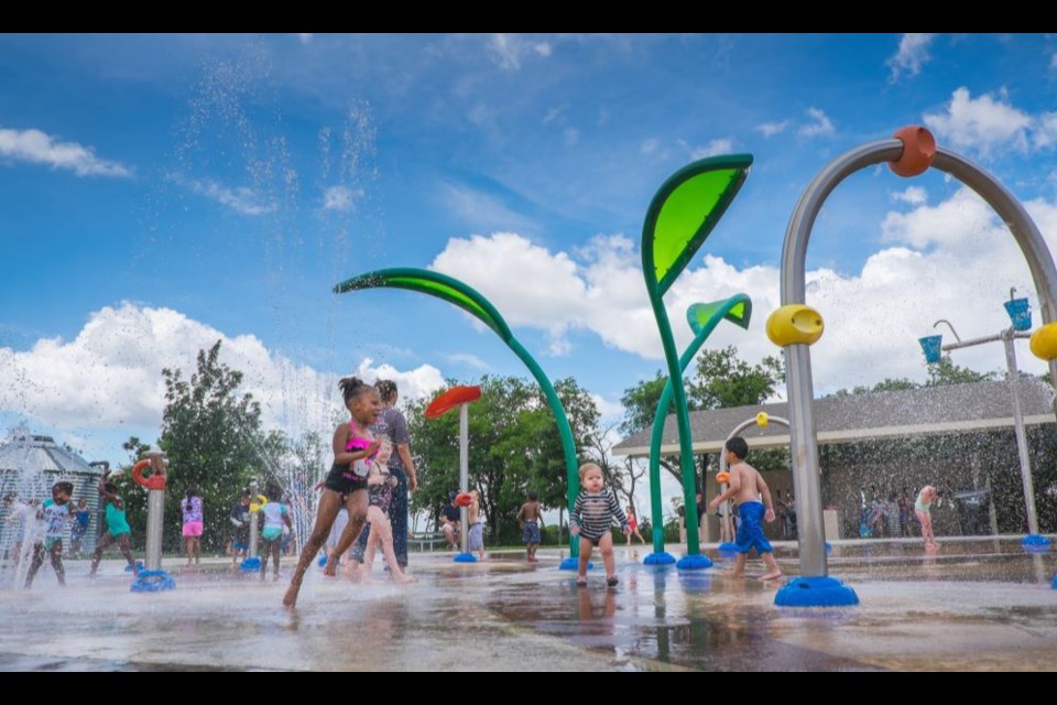 Frisco Commons Spray Park