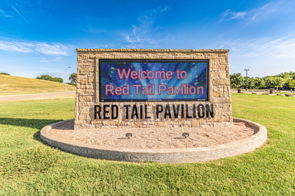 red-tail-pavilion-entrance-sign