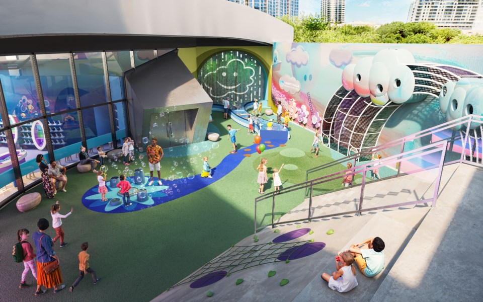 perot-museum-of-nature-and-science-outdoor-area-trinity-falls-rainbow-hill-bubble-zone-and-musical-flowers-1