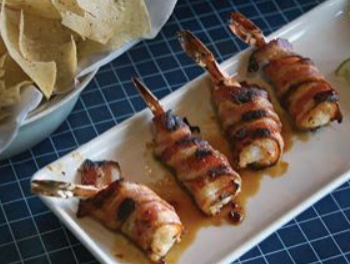 Habanero honey bacon shrimp Uncle Julios Dining Divas Plano Profile