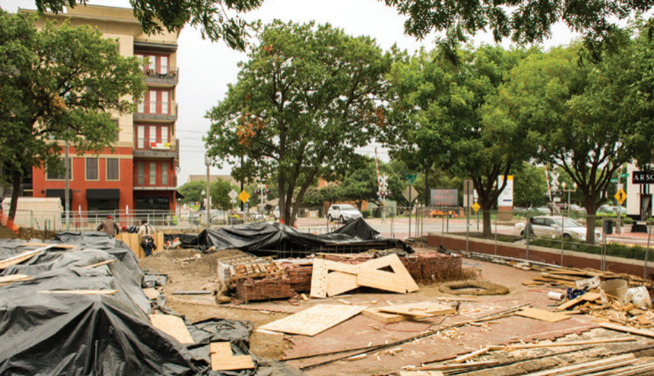 Historical Downtown Plano Mcall Plaza